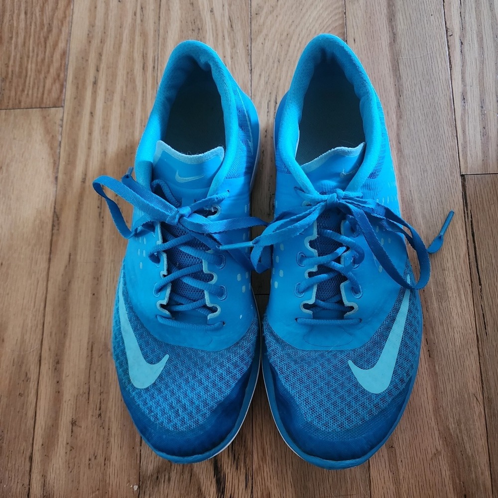 Nike Women's FS Lite‎ Run 2 Lace Up Running Sneaker Shoes Size 7.5 Blue Lagoon